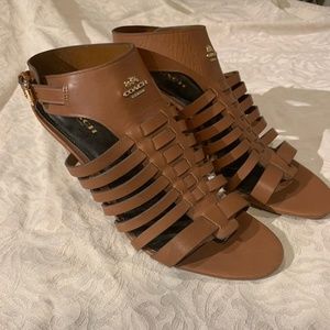 Coach Brown High Heels